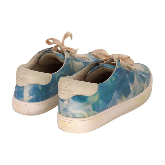 Sam Edelman Ethyl Comfort Sneaker, Women's Size 8.5 M, Blue MSRP $99.95 - Picture 2 of 5